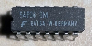 Fairchild 54F04DM 54F04 Military Hex Inverter - NOS - Bild 1 von 1