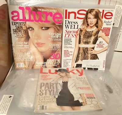 Taylor Swift Magazines InStyle Lucky Allure 2010 2014/2015 - Image 1 of 4