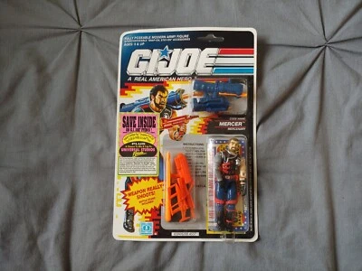 1990 Hasbro G.I. Joe ARAH MERCER Action Figure, New In Original Package - Image 1 of 4