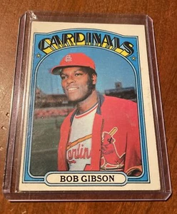 1972 TOPPS BOB GIBSON #130 St Louis Cardinals HOF - Picture 1 of 2