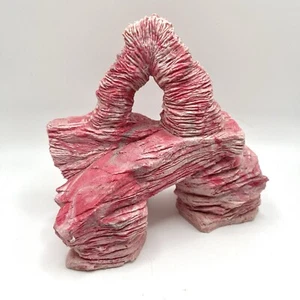 Harome 6.5” Coral Rock Aquarium Fish Tank Decoration Resin Vintage - Picture 1 of 6