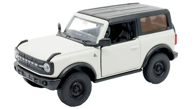 Welly 2023 Ford Bronco Dirty White 1:34 1:39 escalas 4,5 pulgadas Diecast... - Imagen 1 de 4