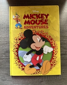 MICKEY MOUSE ADVENTURES (Hardcover 2019) Walt Disney Die-Cut Classics - Foto 1 di 12