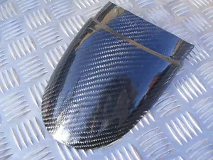NEW Suzuki Burgman 650 03-12 Carbon Fibre Fender Extender Mudguard Extension - Picture 1 of 1