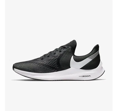 Nike Men's Zoom Winflo 6 Trainer Sneaker AQ7497-001 Black White Shoes UK 9 UK 10 - Image 1 of 4