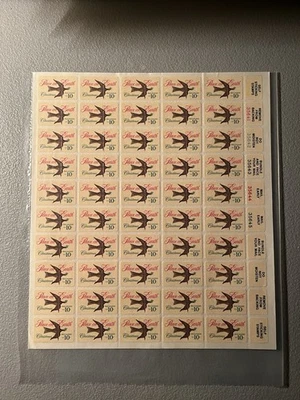 Scott 1552 10 Cent 'Peace On Earth' 1974 Full Sheet Of 50 MNH OG - Image 1 of 2
