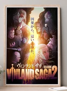 Anime Poster Druck - Vinland Saga Staffel 2 Wandbild für Wohndeko - Bild 1 von 3