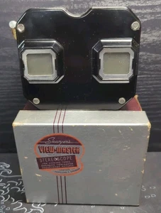 Vintage Sawyers Model-C View-Master 3D StereoScope Bakelite Original 1950s w/Box - Picture 1 of 11