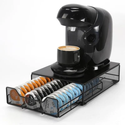 Compact tiroir de rangement compatible avec capsules tassimo, Support dosette... - Photo 1/4