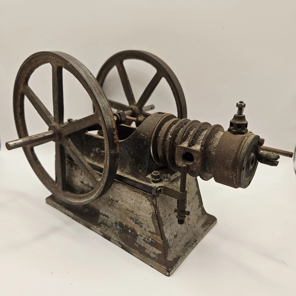 J. SCHOENNER STATIONÄR OFFENE KURBEL ATMOSPHÄRENGAS MODELLMOTOR - Bild 1 von 4