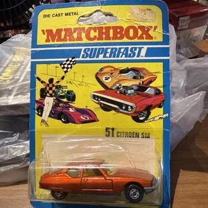 Matchbox Superfast #51 Citroen SM Die Cast Metal 1:64 Scale Car - Picture 1 of 6