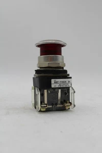 Allen-Bradley 800T-FXQ24D4 roter Pilzkopf Druckknopf - Bild 1 von 3