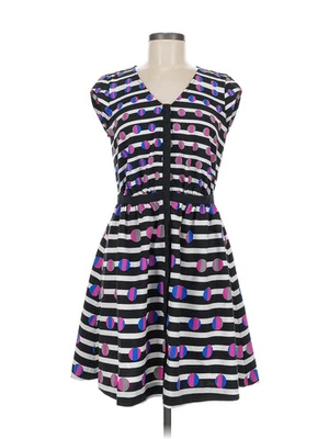 Vestido informal púrpura para mujer Cynthia Rowley 8 Foto 1 de 4