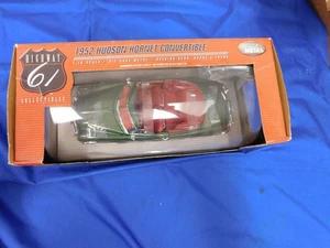 1952 Hudson Hornet Convertible Green Highway 61 Diecast 1:18 Car - New in Box; - Picture 1 of 3