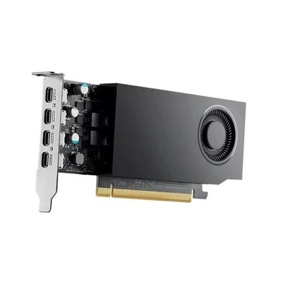 DELL NVIDIA RTX A1000 8GB GDDR6 PCIe 4.0 x8 4 MINI DISPLAYPORT LOW PROFILE - Immagine 1 di 3