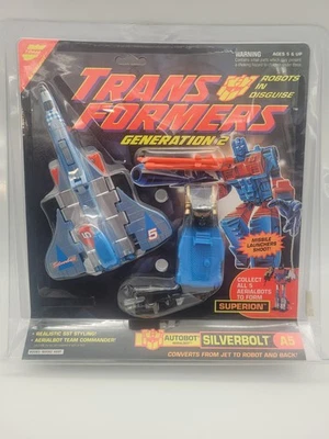 TRANSFORMERS SILVERBOLT A5 1993 HASBRO GENERATION 2 AUTOBOT - Image 1 of 4