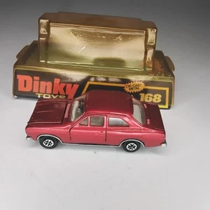 Dinky Toys Red Ford Escort #168 - Picture 1 of 17