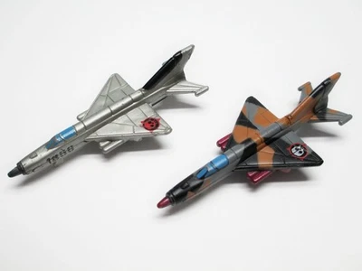 Micro Machines Military MiG-21 Fighter Jets Aircraft Planes Terror Troops Lot - Image 1 of 4