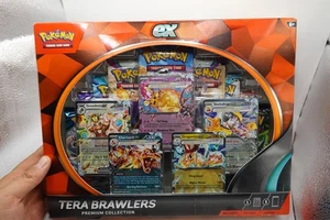 Pokemon Trading Card Game: Tera Brawlers Premium Collection Exclusive BRAND NEW - Picture 1 of 7