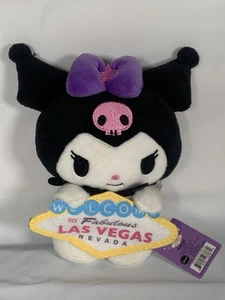 Hello Kitty Kuromi Fabulous LAS VEGAS Plush 6" Welcome Sign Sanrio - Picture 1 of 5