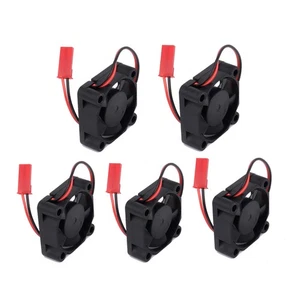 5pcs 30mm*30mm RC 1:10 Cooling Heatsink Motor Fan JST Connector HSP HPI Wltoys - Picture 1 of 6