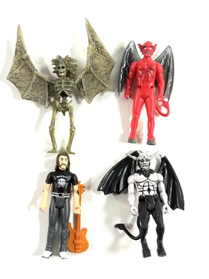 Lote (x4) Iron Maiden Venom Motorhead Napalm Death Reaction Super 7 Suelto Foto 1 de 4