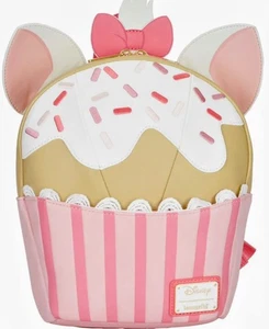 LOUNGE FLY DISNEY MARIE( ARISTOCRATS) SPRINKLE CUPCAKE MINI BACKPACK NWT - Picture 1 of 7