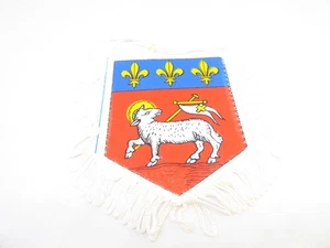 FANION / PENNANT - TOURISME Dpt BLASON - 9 CM X 11 Cm - SEINE MARITIME 76 - Imagen 1 de 4