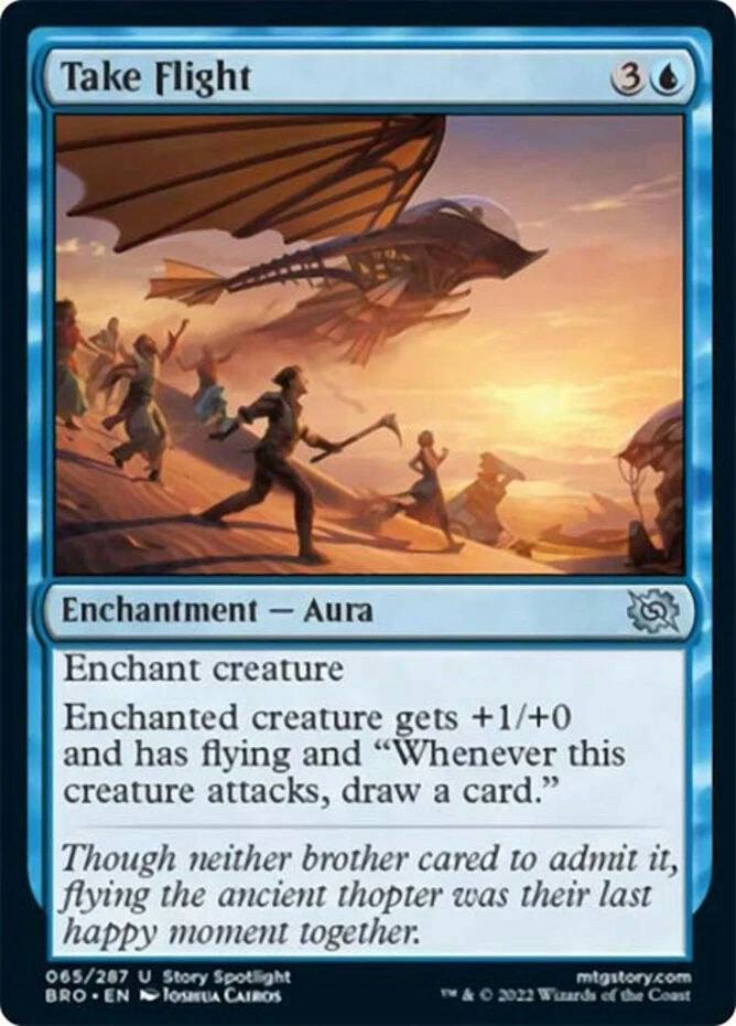 x1 Take Flight - The Brothers' War - NM - MTG - Image 1 of 1