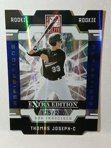 2009 Donruss Elite Extra Edition DIE-CUT Blue ASPIRATIONS 175/200 THOMAS JOSEPH  - Picture 1 of 2