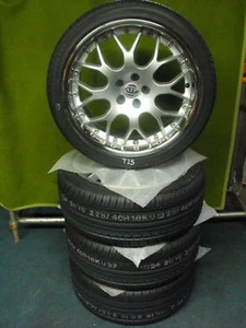 4St.Audi/VW-Alu-So.-Zubehörräder 8x18 ET35 5x100(T25) - Bild 1 von 3