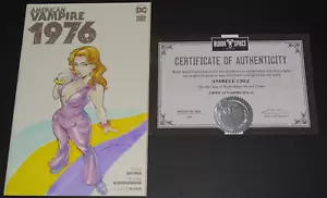 AMERICAN VAMPIRE 1976 #1 BLANK SKETCH VARIANT (2020 DC) ORIGINAL HAND MADE - Picture 1 of 9
