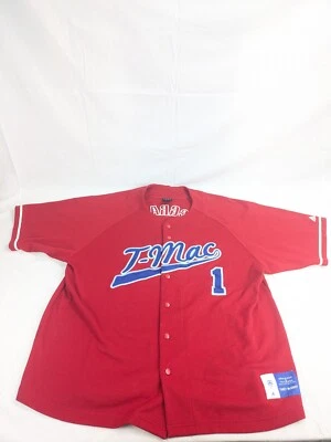 Бейсбольная футболка Adidas Tracy McGrady TMAC 1 мужская размер XL красная NBA ретро ретро ретро ретро ретро ретро - Изображение 1 из 4