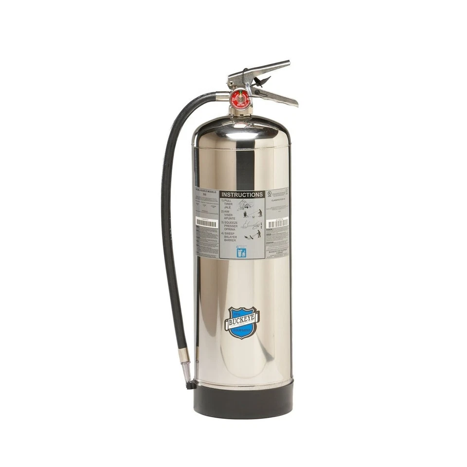 Buckeye Fire Equipment 50000 Fire Extinguisher 2.5 Gal Capacity Class A Ul