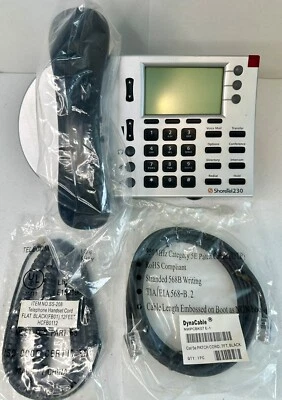 ShoreTel IP 230 Multi-Line Office Display Phone-Silver - Image 1 of 4