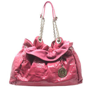 Dior Patent Cannage Le Trente Framboise (PINK) Shoulder Bag 