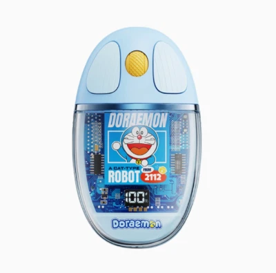 DORAEMON Transparent Style Mini Bluetooth Wireless Mouse - Image 1 of 4