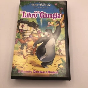 VHS IL LIBRO DELLA GIUNGLA WALT DISNEY I CLASSICI 1993 VS 4417 CON BUSTA LETTERE - Foto 1 di 3