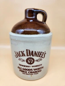 "Jarra jarra vintage Jack Daniels cerámica 6,5"" n.º" 7 whisky Tennessee coleccionable - Imagen 1 de 6