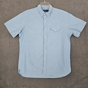 Ralph Lauren Shirt Mens Extra Large Blue Preppy Madra Patch Stitching Casual - Bild 1 von 17