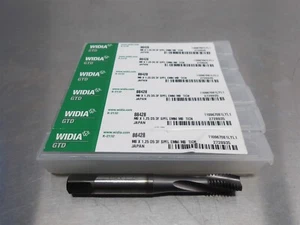 6 NEW! Widia M8x1.25 D5 HSS Spiral Flute Tap 3 Flute 88428 - Picture 1 of 3