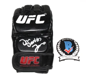 JON "BONES" JONES SIGNED UFC FIGHTING GLOVE ULTIMATE FIGHTER MMA BECKETT BAS COA - Picture 1 of 3