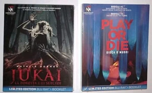 Blu Ray Jukai 2016 + Play Or Die 2019 Limited Ed Midnight Factory + Booklet - Foto 1 di 5