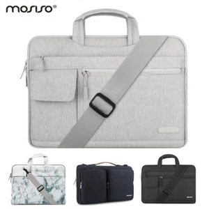 Mosiso Men Laptop Bag for Macbook Air Pro 13 15 Notebook 13.3 15.6 17 inch  - Picture 1 of 74