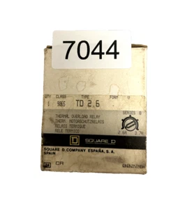 Square D 9065-TD 2.6, Series B Thermal Overload Relay - Picture 1 of 1