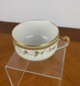 VTG Haviland Limoges France Tea Cup Berries Floral Yale Gold Coffee Mug Cute - Picture 1 of 10