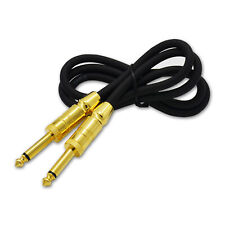 Guitar Cable 1/4" TS to TS Plug for guitar amp amplifier bass amp keyboard cord