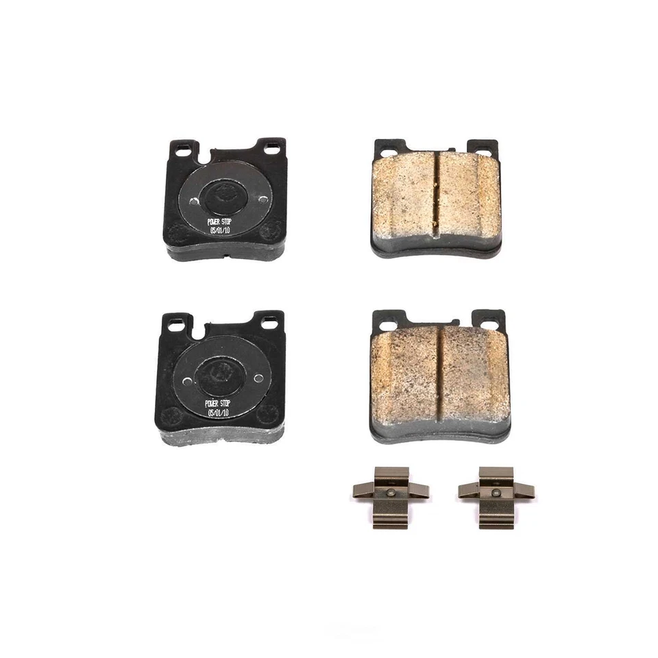 Disc Brake Pad and Hardware Kit fits 1991-2010 Mercedes-Benz SL500 S500 S420  PO - Image 1 of 4