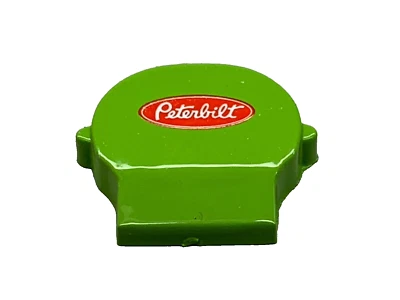 1/64 DCP PARTS LIME GREEN PETERBILT 359/379/389 5TH WHEEL PLATE COVER - Image 1 of 3
