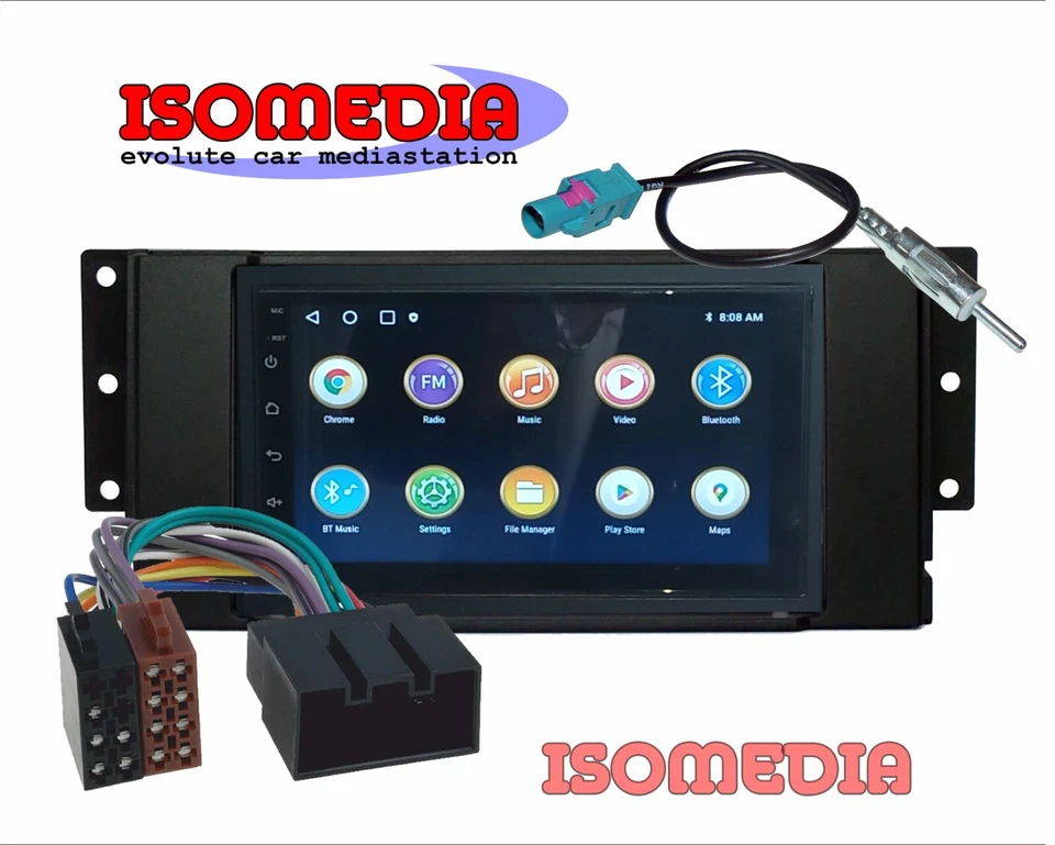 AUTORADIO ANDROID 7" PER LAND ROVER FREELANDER 2006 A 2009 KIT 2 + 64GB - Immagine 1 di 4